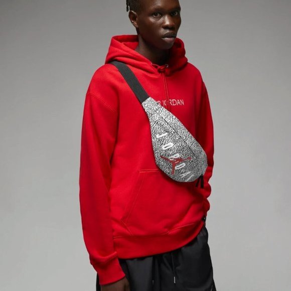 Nike Air Jordan Fanny Pack Hip Waist Belt Crossbody Bag Elephant Print MSRP $55 - Picture 3 of 12